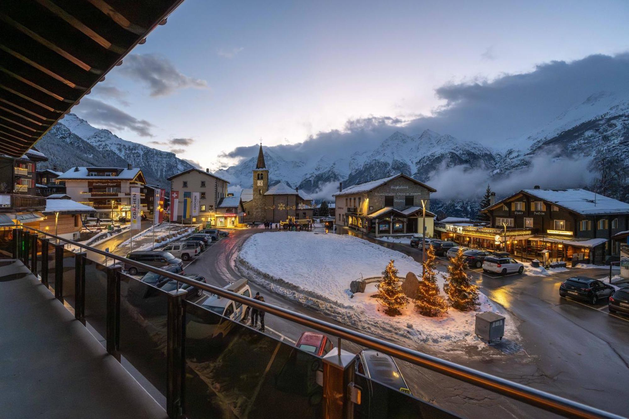 Mountain Lodge Grächen Exteriér fotografie