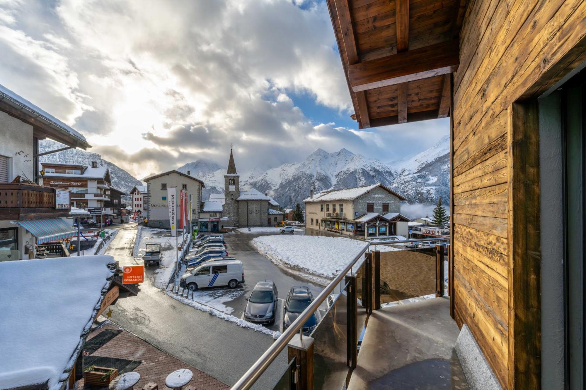 Mountain Lodge Grächen Exteriér fotografie