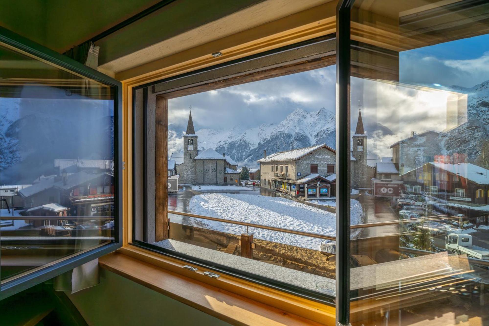 Mountain Lodge Grächen Exteriér fotografie