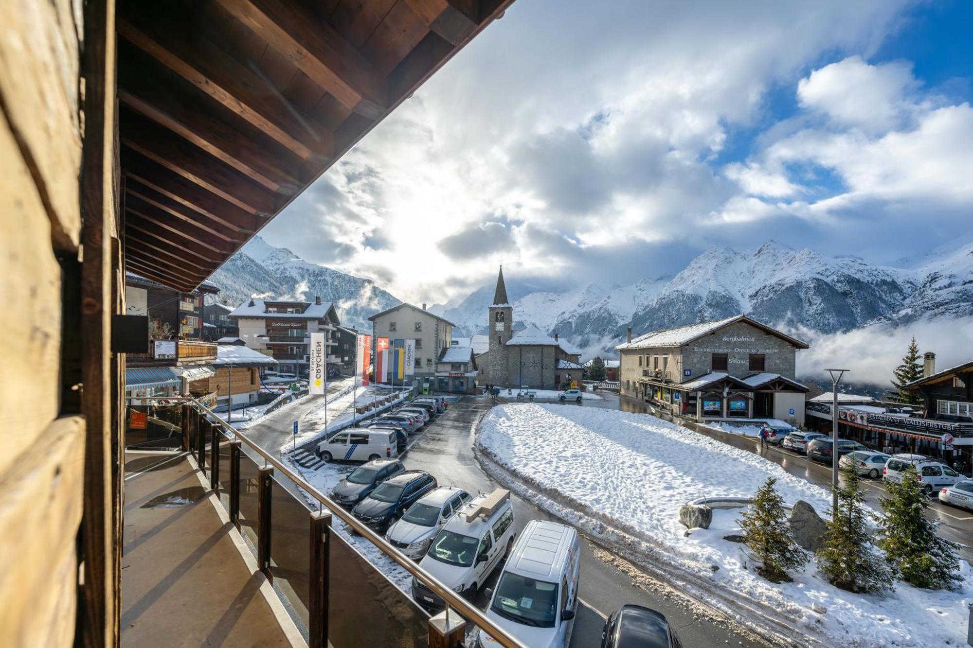 Mountain Lodge Grächen Exteriér fotografie
